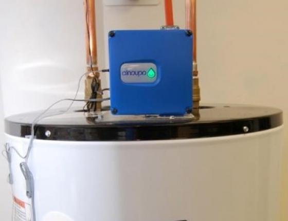 热水器上的水加热监控系统